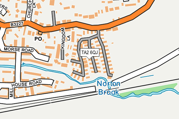 TA2 6QJ map - OS OpenMap – Local (Ordnance Survey) TA2 6QJ map - OS OpenMap – Local (Ordnance Survey)