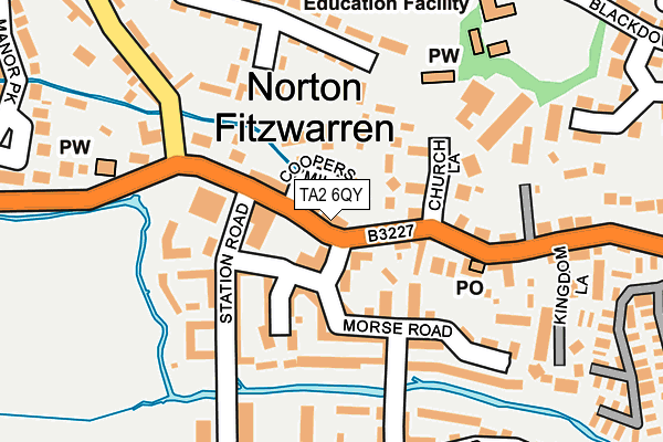 TA2 6QY map - OS OpenMap – Local (Ordnance Survey) TA2 6QY map - OS OpenMap – Local (Ordnance Survey)