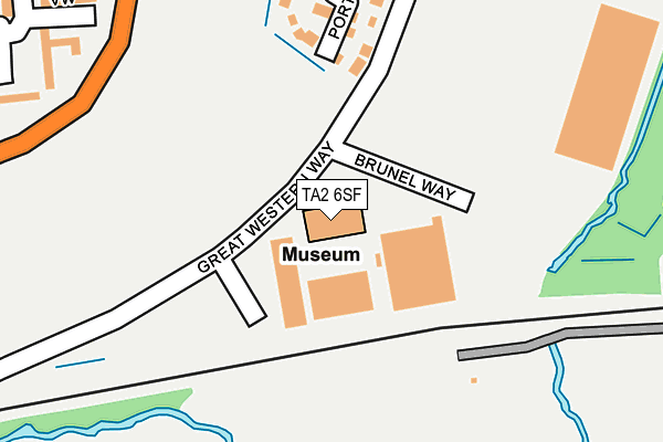 TA2 6SF map - OS OpenMap – Local (Ordnance Survey) TA2 6SF map - OS OpenMap – Local (Ordnance Survey)