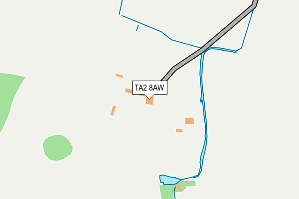 TA2 8AW map - OS OpenMap – Local (Ordnance Survey) TA2 8AW map - OS OpenMap – Local (Ordnance Survey)