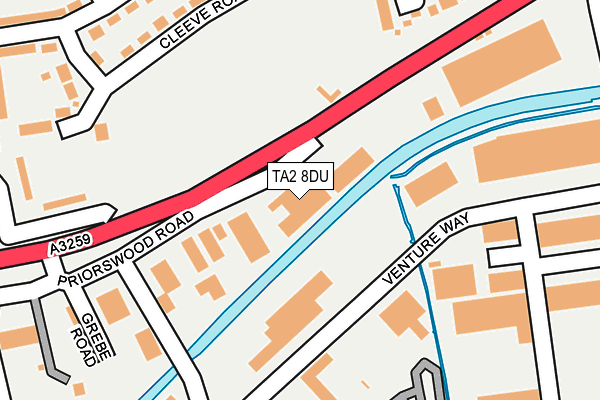 TA2 8DU map - OS OpenMap – Local (Ordnance Survey) TA2 8DU map - OS OpenMap – Local (Ordnance Survey)