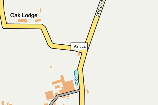 TA2 8JZ map - OS OpenMap – Local (Ordnance Survey) TA2 8JZ map - OS OpenMap – Local (Ordnance Survey)