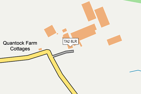 TA2 8LR map - OS OpenMap – Local (Ordnance Survey) TA2 8LR map - OS OpenMap – Local (Ordnance Survey)
