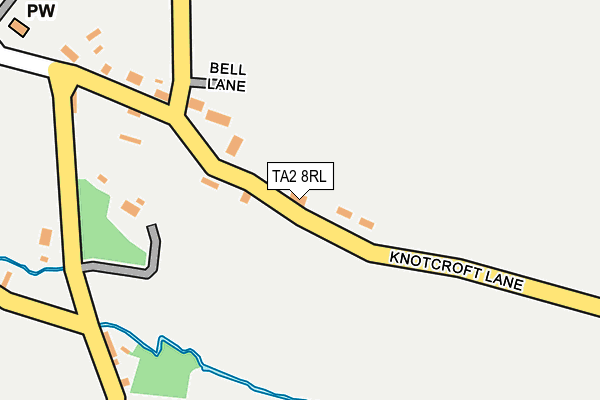 TA2 8RL map - OS OpenMap – Local (Ordnance Survey) TA2 8RL map - OS OpenMap – Local (Ordnance Survey)