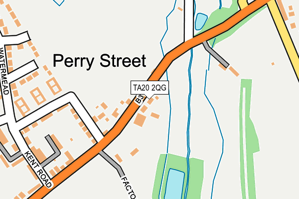 TA20 2QG map - OS OpenMap – Local (Ordnance Survey) TA20 2QG map - OS OpenMap – Local (Ordnance Survey)
