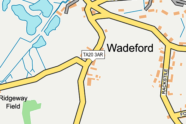 TA20 3AR map - OS OpenMap – Local (Ordnance Survey) TA20 3AR map - OS OpenMap – Local (Ordnance Survey)