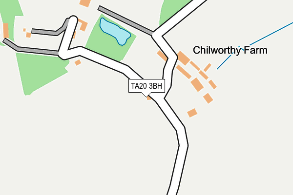 TA20 3BH map - OS OpenMap – Local (Ordnance Survey) TA20 3BH map - OS OpenMap – Local (Ordnance Survey)