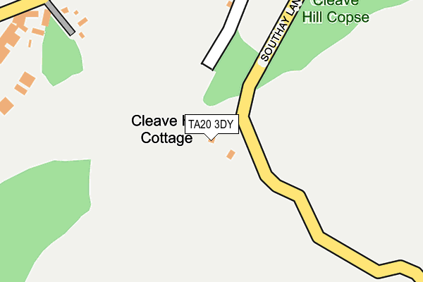 TA20 3DY map - OS OpenMap – Local (Ordnance Survey) TA20 3DY map - OS OpenMap – Local (Ordnance Survey)