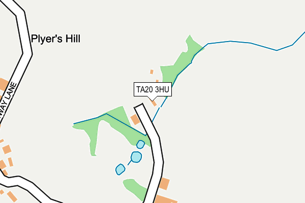 TA20 3HU map - OS OpenMap – Local (Ordnance Survey) TA20 3HU map - OS OpenMap – Local (Ordnance Survey)