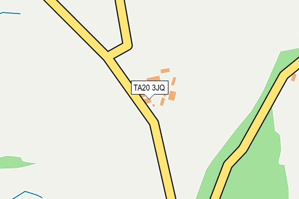 TA20 3JQ map - OS OpenMap – Local (Ordnance Survey) TA20 3JQ map - OS OpenMap – Local (Ordnance Survey)