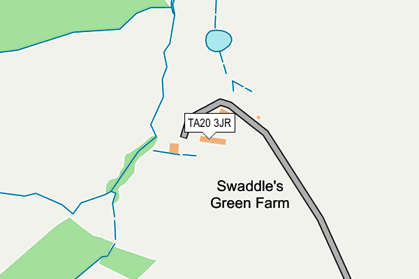 TA20 3JR map - OS OpenMap – Local (Ordnance Survey) TA20 3JR map - OS OpenMap – Local (Ordnance Survey)