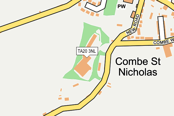 TA20 3NL map - OS OpenMap – Local (Ordnance Survey) TA20 3NL map - OS OpenMap – Local (Ordnance Survey)