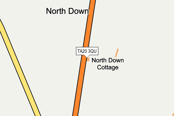 TA20 3QU map - OS OpenMap – Local (Ordnance Survey) TA20 3QU map - OS OpenMap – Local (Ordnance Survey)