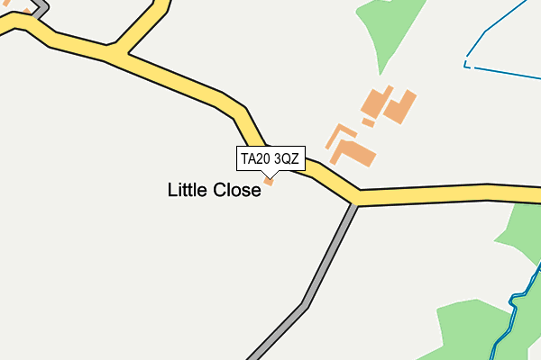 TA20 3QZ map - OS OpenMap – Local (Ordnance Survey) TA20 3QZ map - OS OpenMap – Local (Ordnance Survey)