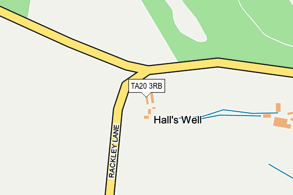 TA20 3RB map - OS OpenMap – Local (Ordnance Survey) TA20 3RB map - OS OpenMap – Local (Ordnance Survey)