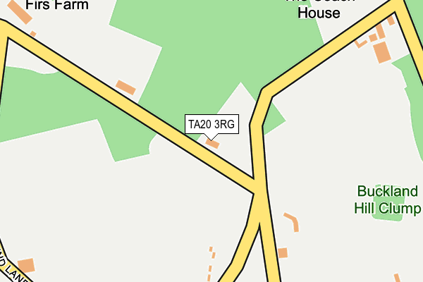 TA20 3RG map - OS OpenMap – Local (Ordnance Survey) TA20 3RG map - OS OpenMap – Local (Ordnance Survey)