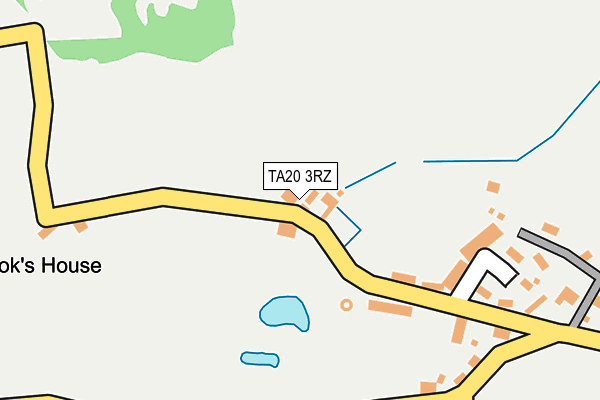 TA20 3RZ map - OS OpenMap – Local (Ordnance Survey) TA20 3RZ map - OS OpenMap – Local (Ordnance Survey)