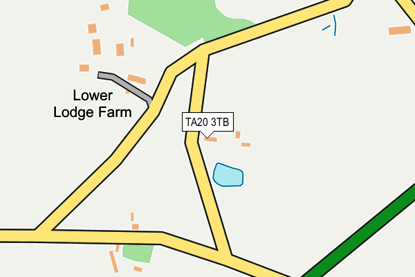 TA20 3TB map - OS OpenMap – Local (Ordnance Survey) TA20 3TB map - OS OpenMap – Local (Ordnance Survey)