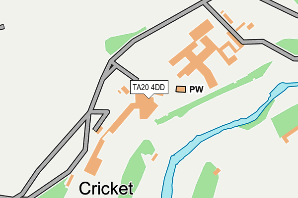 TA20 4DD map - OS OpenMap – Local (Ordnance Survey) TA20 4DD map - OS OpenMap – Local (Ordnance Survey)