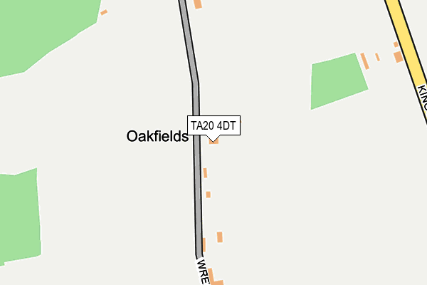 TA20 4DT map - OS OpenMap – Local (Ordnance Survey) TA20 4DT map - OS OpenMap – Local (Ordnance Survey)