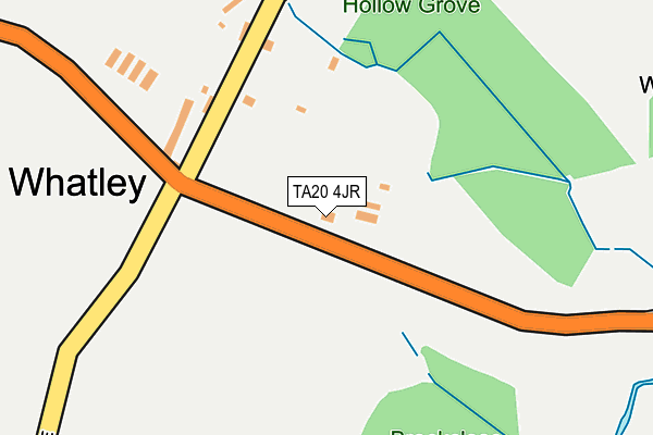TA20 4JR map - OS OpenMap – Local (Ordnance Survey) TA20 4JR map - OS OpenMap – Local (Ordnance Survey)