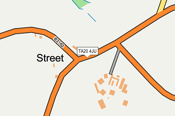 TA20 4JU map - OS OpenMap – Local (Ordnance Survey) TA20 4JU map - OS OpenMap – Local (Ordnance Survey)