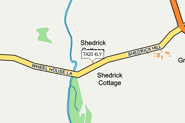 TA20 4LY map - OS OpenMap – Local (Ordnance Survey) TA20 4LY map - OS OpenMap – Local (Ordnance Survey)