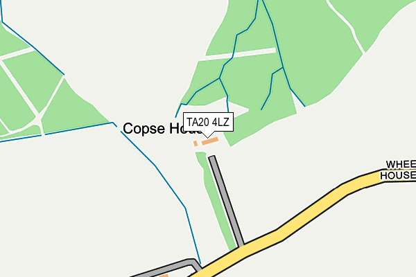 TA20 4LZ map - OS OpenMap – Local (Ordnance Survey) TA20 4LZ map - OS OpenMap – Local (Ordnance Survey)