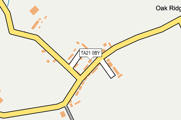 TA21 0BY map - OS OpenMap – Local (Ordnance Survey) TA21 0BY map - OS OpenMap – Local (Ordnance Survey)