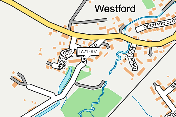 TA21 0DZ map - OS OpenMap – Local (Ordnance Survey) TA21 0DZ map - OS OpenMap – Local (Ordnance Survey)