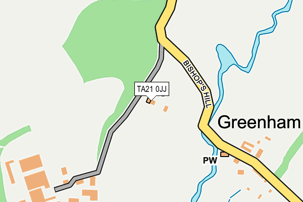 TA21 0JJ map - OS OpenMap – Local (Ordnance Survey) TA21 0JJ map - OS OpenMap – Local (Ordnance Survey)