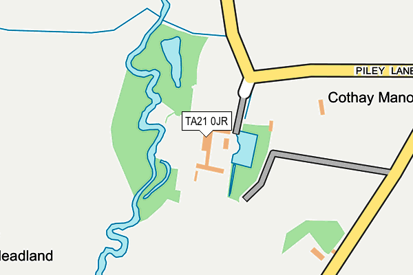 TA21 0JR map - OS OpenMap – Local (Ordnance Survey) TA21 0JR map - OS OpenMap – Local (Ordnance Survey)