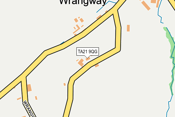 TA21 9QG map - OS OpenMap – Local (Ordnance Survey) TA21 9QG map - OS OpenMap – Local (Ordnance Survey)