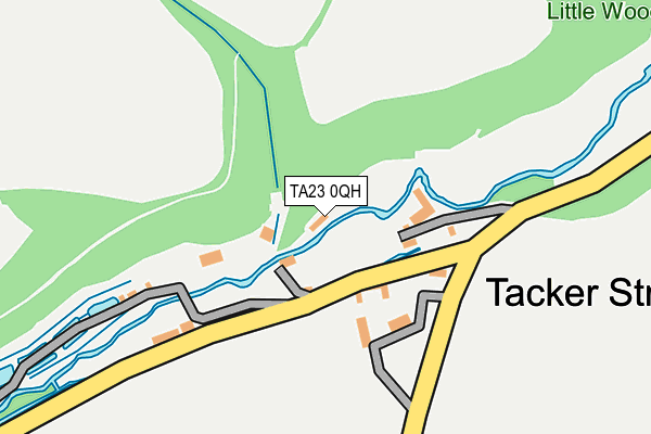 TA23 0QH map - OS OpenMap – Local (Ordnance Survey) TA23 0QH map - OS OpenMap – Local (Ordnance Survey)