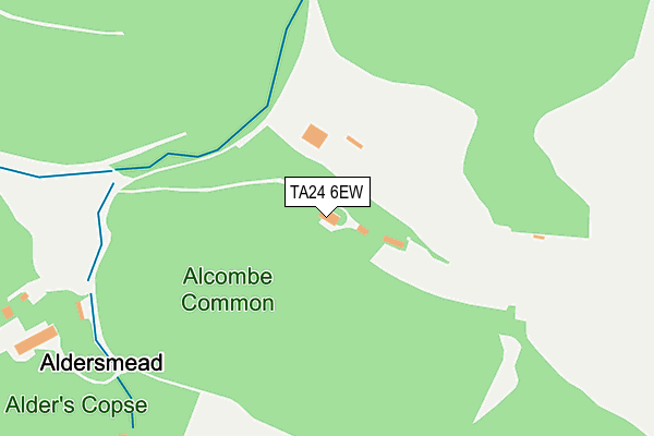 TA24 6EW map - OS OpenMap – Local (Ordnance Survey) TA24 6EW map - OS OpenMap – Local (Ordnance Survey)