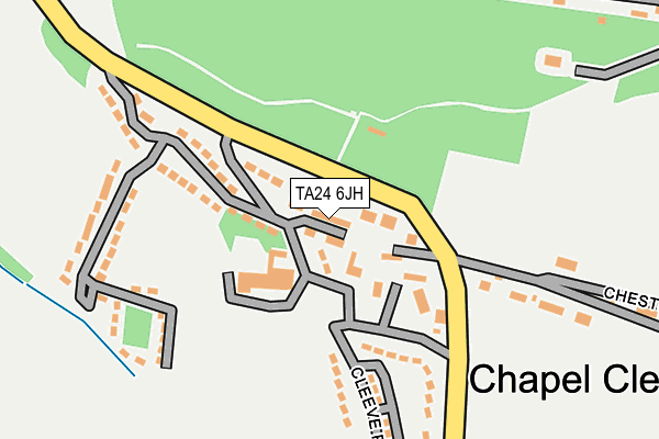 TA24 6JH map - OS OpenMap – Local (Ordnance Survey) TA24 6JH map - OS OpenMap – Local (Ordnance Survey)