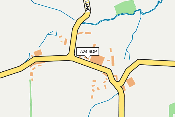 TA24 6QP map - OS OpenMap – Local (Ordnance Survey) TA24 6QP map - OS OpenMap – Local (Ordnance Survey)