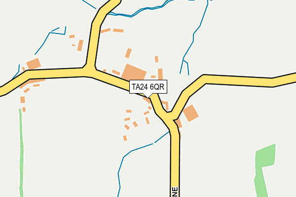 TA24 6QR map - OS OpenMap – Local (Ordnance Survey) TA24 6QR map - OS OpenMap – Local (Ordnance Survey)