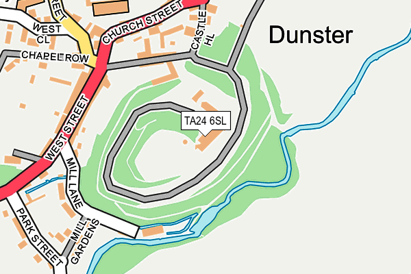 TA24 6SL map - OS OpenMap – Local (Ordnance Survey) TA24 6SL map - OS OpenMap – Local (Ordnance Survey)