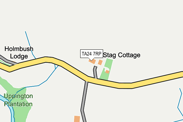 TA24 7RP map - OS OpenMap – Local (Ordnance Survey) TA24 7RP map - OS OpenMap – Local (Ordnance Survey)