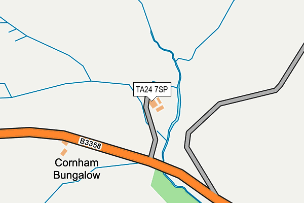 TA24 7SP map - OS OpenMap – Local (Ordnance Survey) TA24 7SP map - OS OpenMap – Local (Ordnance Survey)