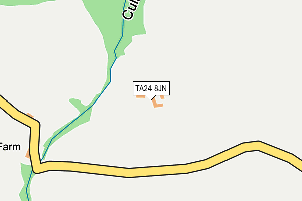 TA24 8JN map - OS OpenMap – Local (Ordnance Survey) TA24 8JN map - OS OpenMap – Local (Ordnance Survey)