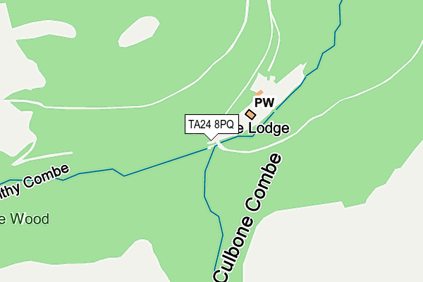 TA24 8PQ map - OS OpenMap – Local (Ordnance Survey) TA24 8PQ map - OS OpenMap – Local (Ordnance Survey)