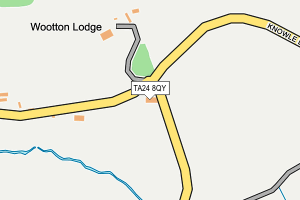 TA24 8QY map - OS OpenMap – Local (Ordnance Survey) TA24 8QY map - OS OpenMap – Local (Ordnance Survey)