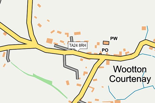 TA24 8RH map - OS OpenMap – Local (Ordnance Survey) TA24 8RH map - OS OpenMap – Local (Ordnance Survey)
