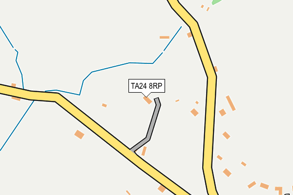 TA24 8RP map - OS OpenMap – Local (Ordnance Survey) TA24 8RP map - OS OpenMap – Local (Ordnance Survey)