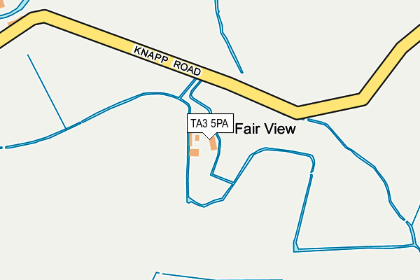TA3 5PA map - OS OpenMap – Local (Ordnance Survey) TA3 5PA map - OS OpenMap – Local (Ordnance Survey)