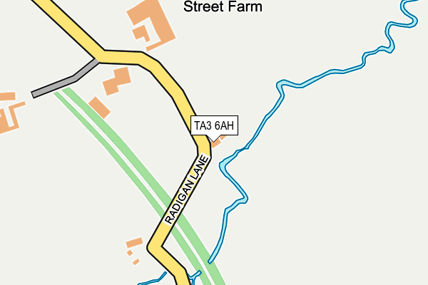 TA3 6AH map - OS OpenMap – Local (Ordnance Survey) TA3 6AH map - OS OpenMap – Local (Ordnance Survey)
