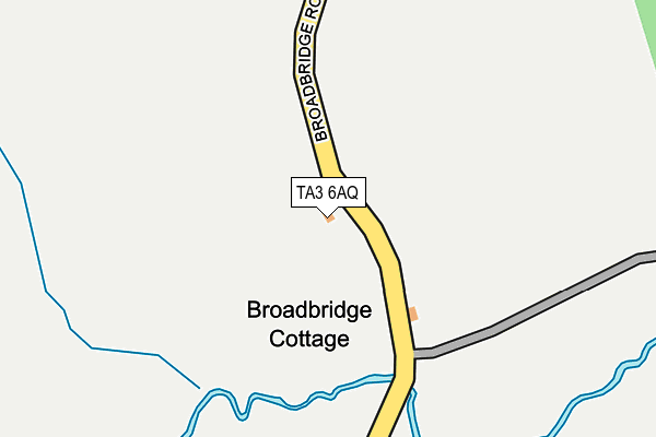 TA3 6AQ map - OS OpenMap – Local (Ordnance Survey) TA3 6AQ map - OS OpenMap – Local (Ordnance Survey)