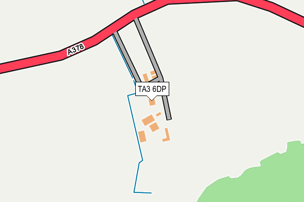TA3 6DP map - OS OpenMap – Local (Ordnance Survey) TA3 6DP map - OS OpenMap – Local (Ordnance Survey)